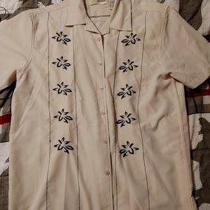 NWOT men's large bowler shirt